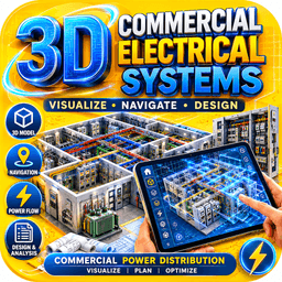 Commercial Electrical 3D Guide icon
