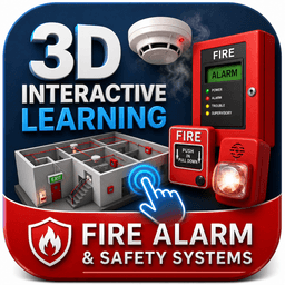 Fire Alarm 3D Learning Studio icon