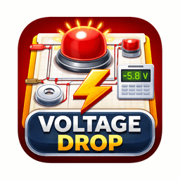 Fire Alarm Voltage Drop icon