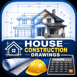House Construction Drawings icon