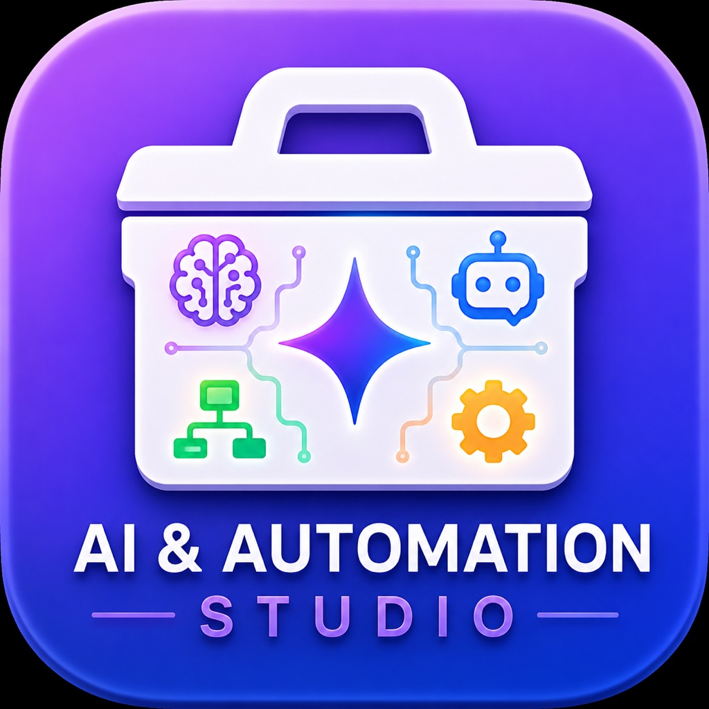AI & Automation Studio app screenshot