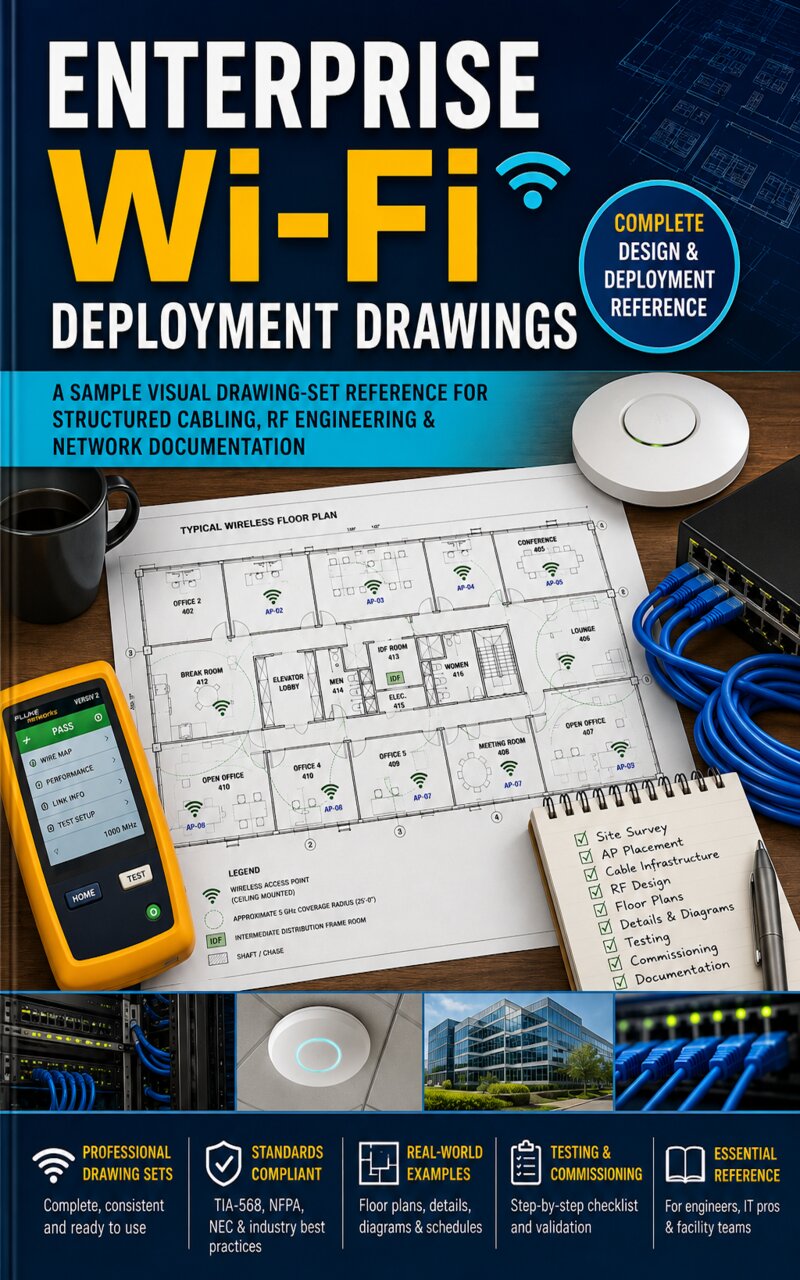 Enterprise Wi-Fi Deployment Drawings — book cover