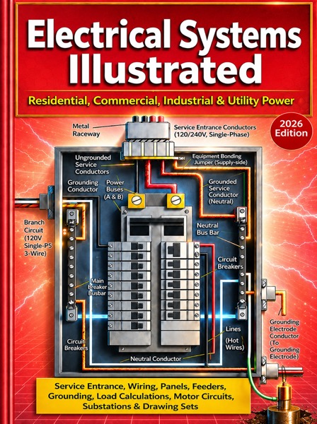 Electrical Systems Illustrated: Residential, Commercial, Industrial & Utility Power — book cover