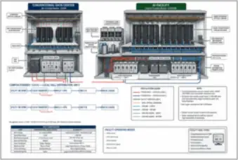 Conventional and AI Data Center Cutaways — thumbnail