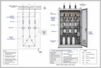 Capacitor Bank Cabinet: Delta-Connected, Fused and Contactor-Switched (thumbnail)