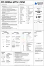 Civil General Notes and Legend (thumbnail)