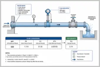 Water Main Flow and Velocity — thumbnail