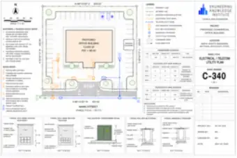 Electrical and Telecom Utility Plan (thumbnail)