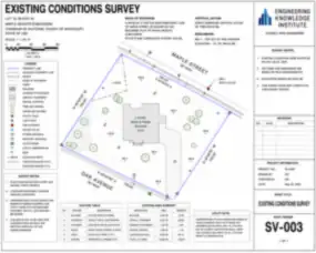 Existing Conditions Survey (thumbnail)