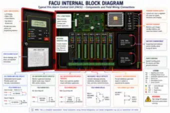 Fire Alarm Control Unit Internal Block Diagram (thumbnail)