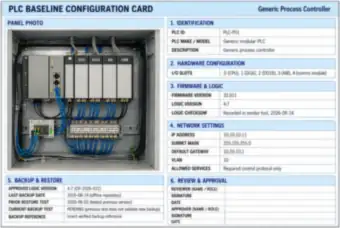 PLC baseline record (thumbnail)