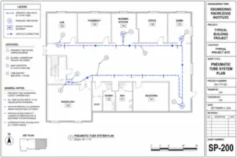 Pneumatic Tube System Plan (thumbnail)