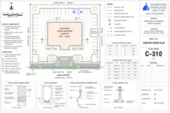 Sanitary Sewer Plan (thumbnail)