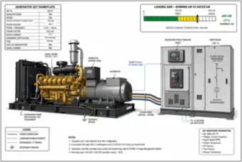 Standby Diesel Generator: Nameplate and Loading (thumbnail)
