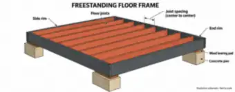 Freestanding Floor Frame — thumbnail