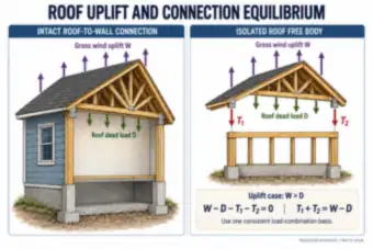 Roof Uplift and Connection Equilibrium — thumbnail