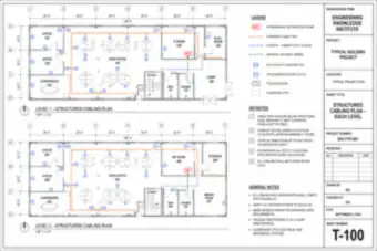 Structured Cabling Plan, Each Level (thumbnail)