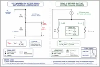 Voltage Divider and Current Divider (thumbnail)